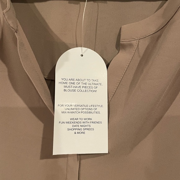 Pleione Brown Tunic with Batwing Sleeves and Relaxed Fit - Picture 4 of 13